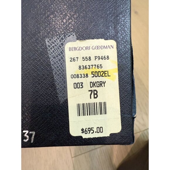 Vintage from 1999 Collection Genuine Leather Prada Ankle Boots, size 37 - Picture 16 of 16